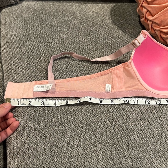 32 B Bra * Light Pink over Pink with Flower Pattern 2 FOR $20 MIX & MATCH!!! NEW - Picture 6 of 16